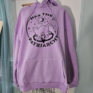 3xl new purple hoodie